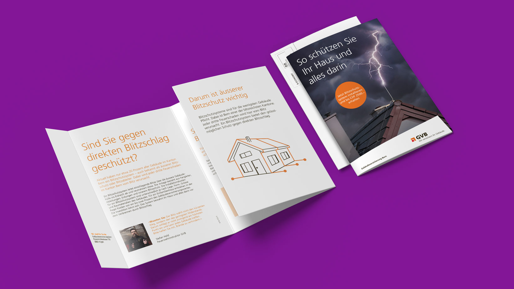 Mockup Flyer Blitzschutz